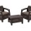 KETER Baštenski set Corfu weekend braon CU 258953
