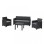 KETER Baštenski set Elodie 3 seater grafit CU 246150