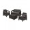 KETER CORFU II Baštenski set, Pe-ratan, grafit (CU 223204)