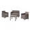 KETER EMMA 2 seater Baštenski set, kapućino