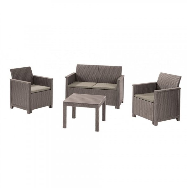 KETER EMMA 2 seater Baštenski set, kapućino