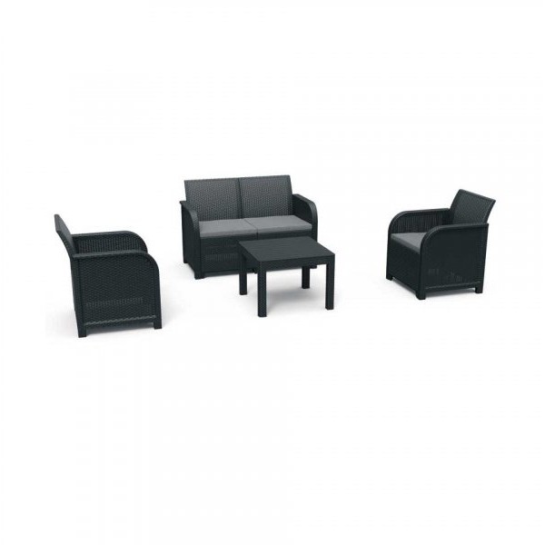 KETER ROSALIE 2 Balkonski set, grafit