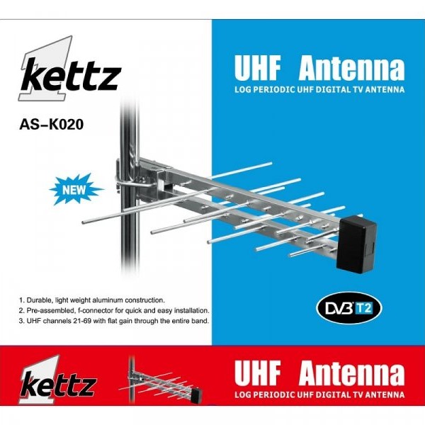 KETTZ AS-K020 Antena TV/FM/T2