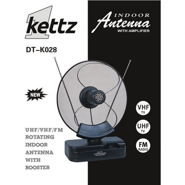 KETTZ Kettz  DT-K028  Sobna TV/FM antena + pojačivač
