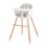 KINDERKRAFT Hranilica za bebe 2u1 Sienna Grey