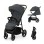 KINDERKRAFT KOLICA TRIG 3 GRANITE GREY