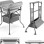 KINDERKRAFT Stalak BUBBLY sivi