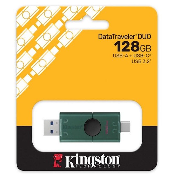 KINGSTON DataTraveler Duo Gen2 (USB-A + USB-C) USB memorija, 128GB (DTDEG2/128GB)