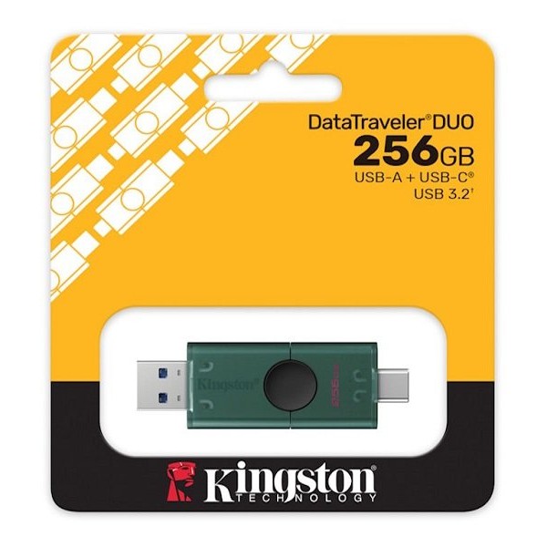 KINGSTON DataTraveler Duo Gen2 (USB-A + USB-C) USB memorija, 256GB (DTDEG2/256GB)