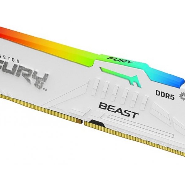 KINGSTON DDR5 16GB 5600MHz CL36 DIMM FURY Beast White RGB EXPO KF556C36BWEA-16