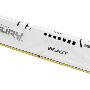 KINGSTON DDR5 32GB (2x16GB) 5600MHz CL40 DIMM [FURY Beast] White XMP KF556C40BWK2-32