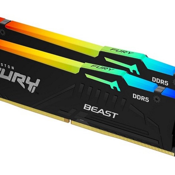 KINGSTON DDR5 64GB 2x32GB kit 6000MHz Fury Beast RGB KF560C30BBEAK2-64