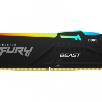 KINGSTON DIMM DDR5 16GB 6800MT/s KF568C34BBEA-16 FURY Beast Black RGB EXPO