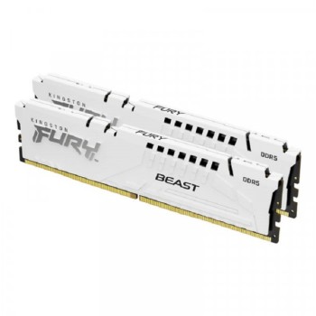 KINGSTON DIMM DDR5 32GB 2x16 5.200MHz FURY Beast White XMP KF552C40BWK2-32