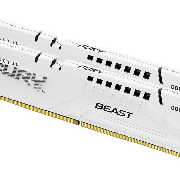 KINGSTON DIMM DDR5 64GB 2x32kit 5.600MHz FURY Beast White EXPO KF556C36BWEK2-64
