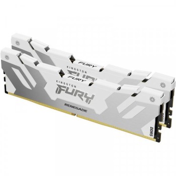 KINGSTON DIMM DDR5 64GB 2x32kit 6400MHz FURY Renegade White XMP KF564C32RWK2-64