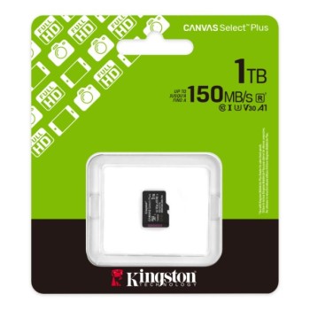 KINGSTON Memorijska kartica U1 V10 SDXC 1TB Canvas Select Plus G3 150R A1 SDCS3/1TBSP