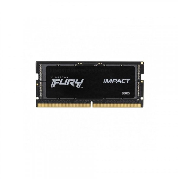KINGSTON SODIMM DDR5 16GB 4800MT/s KF548S38IB-16 Fury Impact black