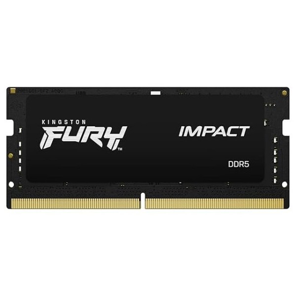 KINGSTON SODIMM DDR5 16GB 6000MT/s FURY Impact Black XMP (KF560S38IB-16)