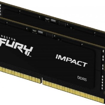 KINGSTON SODIMM DDR5 32GB (2x16GB kit) 5600MHz Fury Impact (KF556S40IBK2-32)