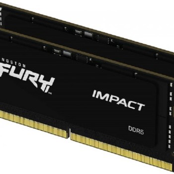 KINGSTON SODIMM DDR5 64GB 2x32GB kit 4800MHz Fury Impact KF548S38IBK2-64