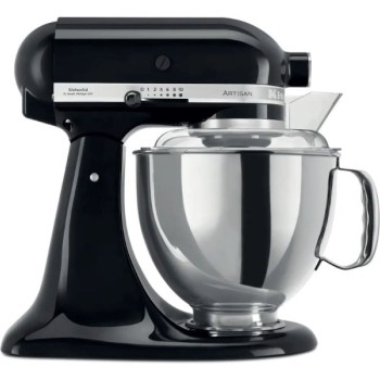 KITCHEN AID Standmixer Artisan 4,8L (black matte) KA5KSM125EBM