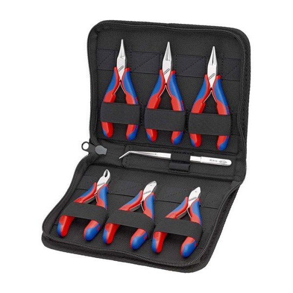 KNIPEX Komplet klešta za elektroniku sa pincetom set 7/1 - 00 20 16