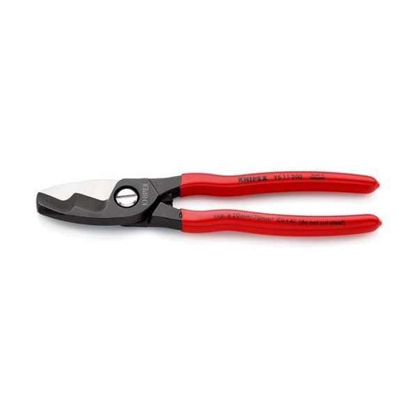 KNIPEX Makaze za kablove sa dvostrukom oštricom 200mm – 95 11 200