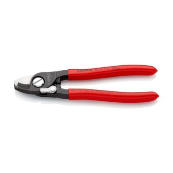 KNIPEX Makaze za kablove sa oprugom za otvaranje i skidanjem izolacije 165mm – 95 41 165