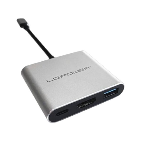 LC POWER USB HUB LC Power LC-HUB-C-MULTI-4-V2 USB-A 3.2/HDMI/USB-C