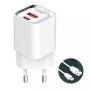 LDNIO A2317C 30W Kućni punjač sa USB-A na lightning kablom