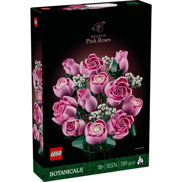 LEGO 10374 Buket ružičastih ruža