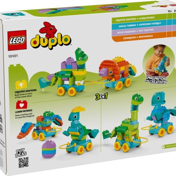 LEGO 10451 3u1 Dinosaurusi na točkovima