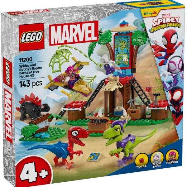 LEGO 11200 Bitka Spajdija i Gobi-Raptora kod štaba na drvetu