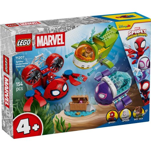 LEGO 11207 Spajdi: Podvodna vozila