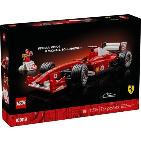 LEGO 11375 Ferrari F2004 i Mihael Šumaher