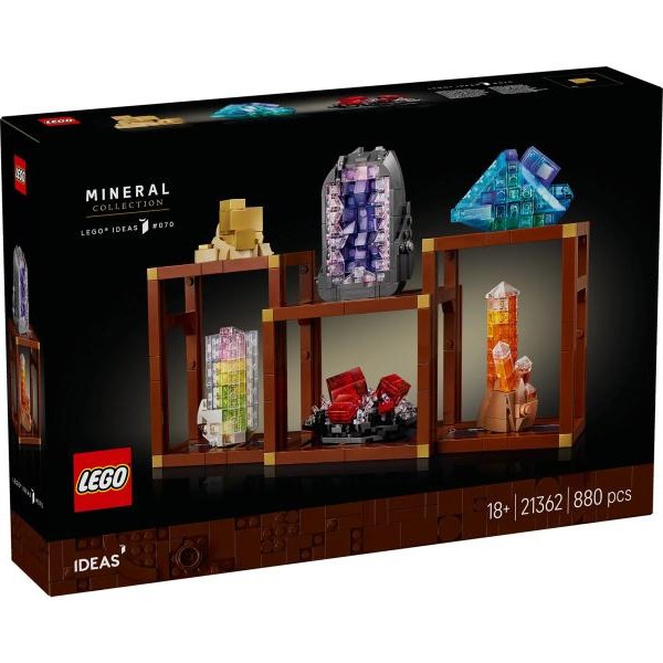 LEGO 21362 Kolekcija minerala