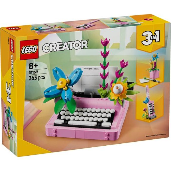 LEGO 31169 Pisaća mašina sa cvećem