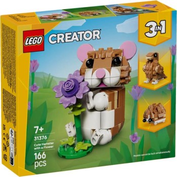 LEGO 31376 Slatki hrčak sa cvetom