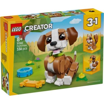 LEGO 31382 Slatke životinje: Razigrano štene
