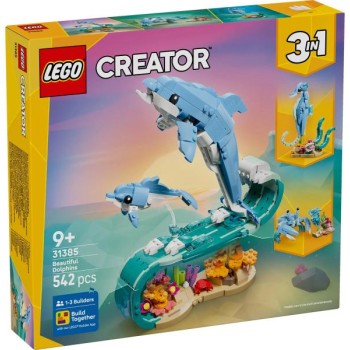 LEGO 31385 Morske životinje: Lepi delfini