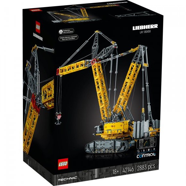 LEGO 42146 Liebherr LR 13000 kran guseničar