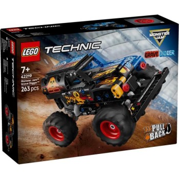 LEGO 42219 Monster Jam™ Grave Digger™ Vatra i led