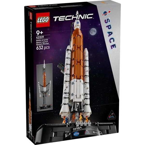LEGO 42221 NASA Artemis – Raketa svemirskog sistema za lansiranje