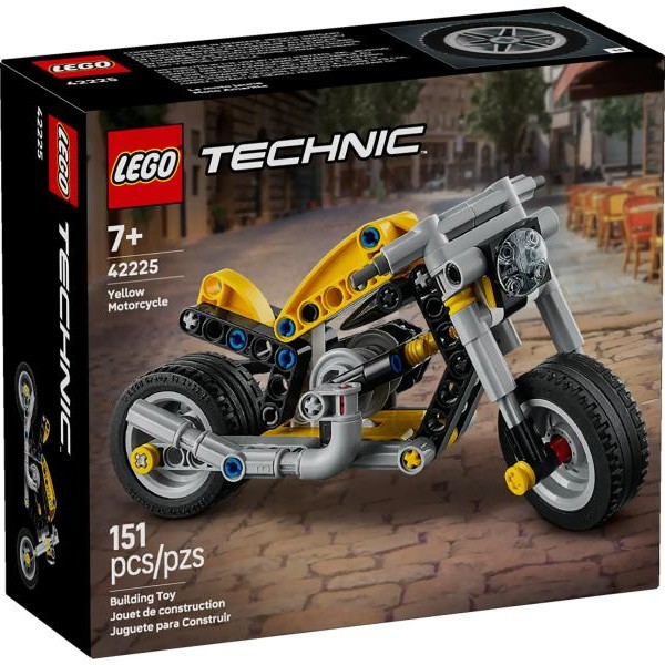 LEGO 42225 Žuti motocikl