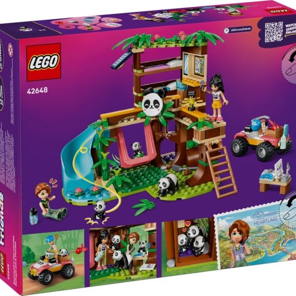 LEGO 42648 Briga o životinjama – azil za pande