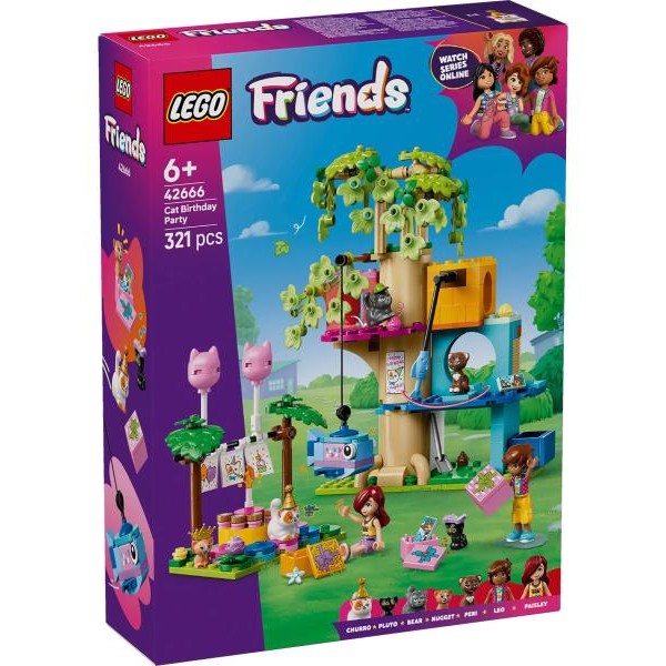 LEGO 42666 Macina rođendanska zabava i kuća na drvetu