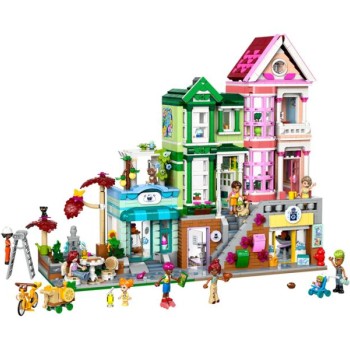 LEGO 42670 Stanovi i prodavnice Medenog Grada
