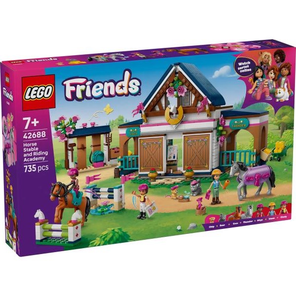 LEGO 42688 Konjušarnica i jahačka akademija