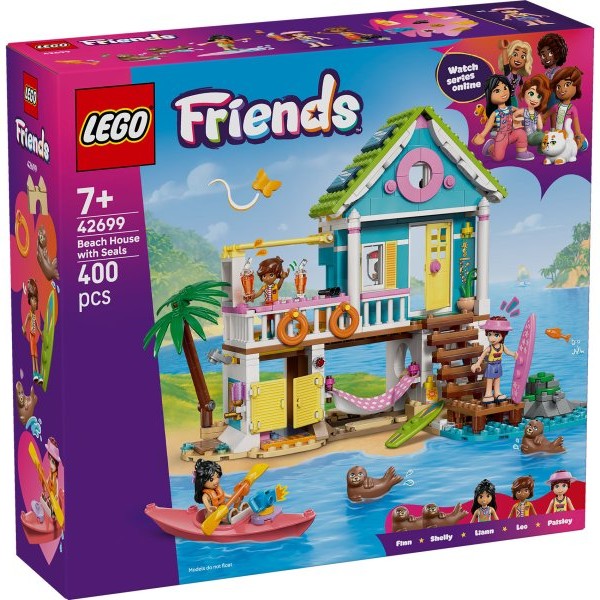 LEGO 42699 Kuća na plaži sa fokama